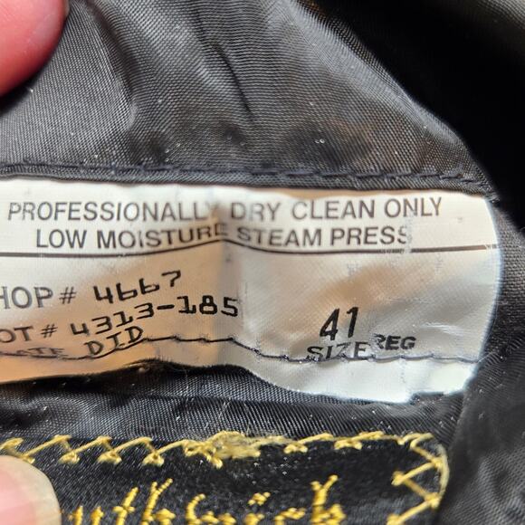 Oak Hall Men's Blazer 41R 41 Regular Sport Coat Large L Suit Jacket 2 Buttons - Picture 5 of 8